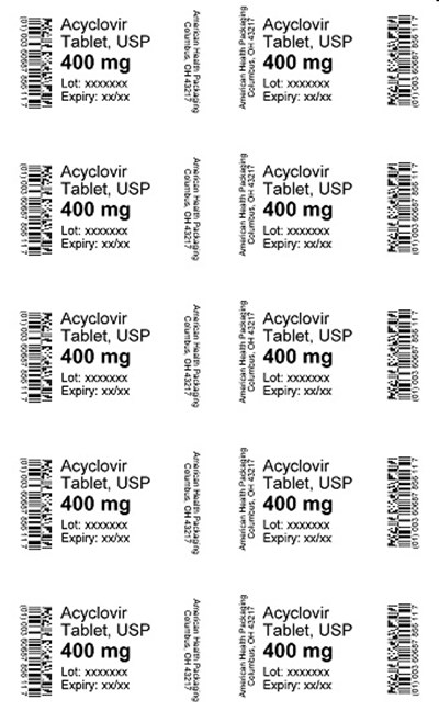 400 mg Acyclovir Tablet Blister.jpg (400 mg Acyclovir Tablet Blister)